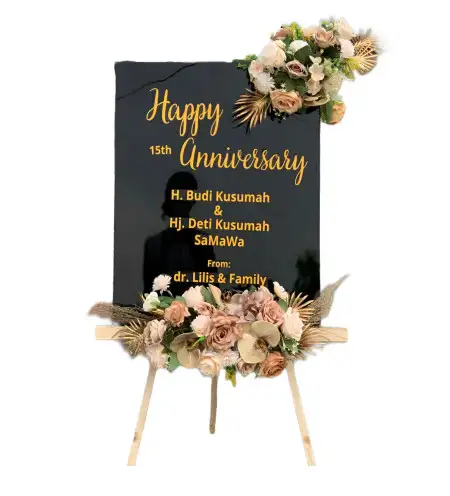 Papan Bunga Akrilik Werima